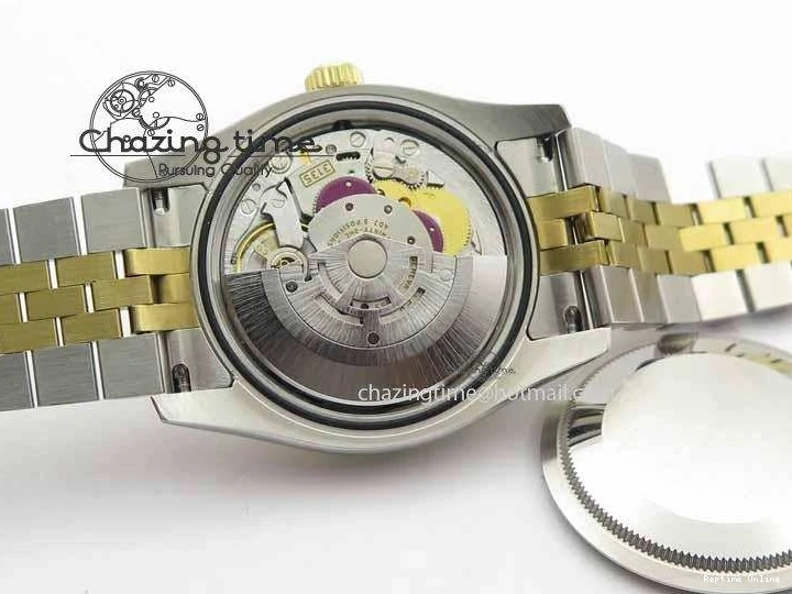 0410 DateJust 116234 SS YG BP Best Edition Gray Dial Diam Markers On SS YG Bracelet SA ZipUp 3745